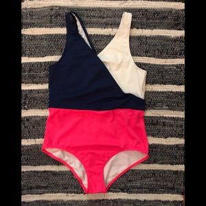Solid and Striped Ballerina Bathing Suit